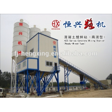 HZS75 Automatic Concrete Batching Plant Concrete Mixing Equipment